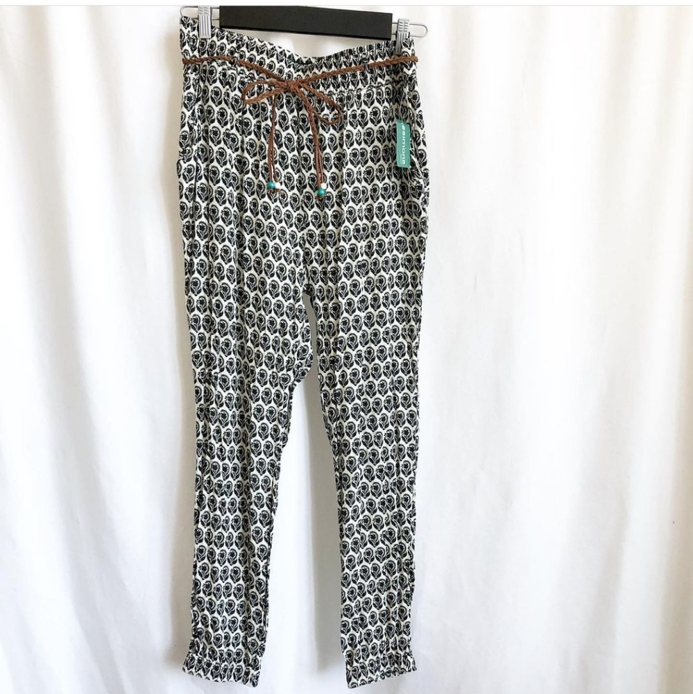 Twix exclusive Simmons printed rayon joggers